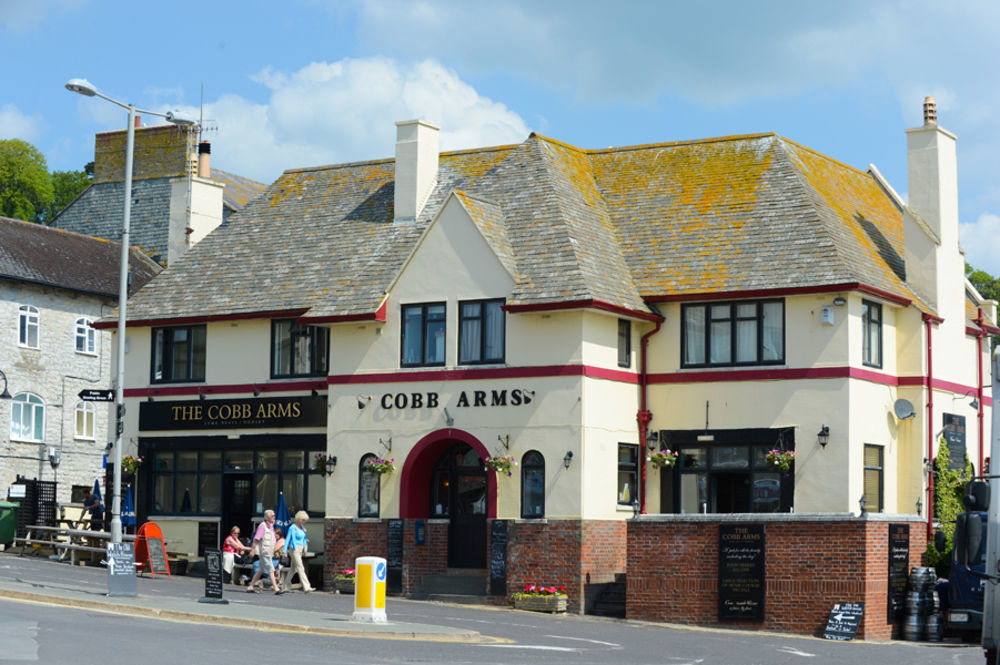 Hotel Cobb Arms Lyme Regis Esterno foto