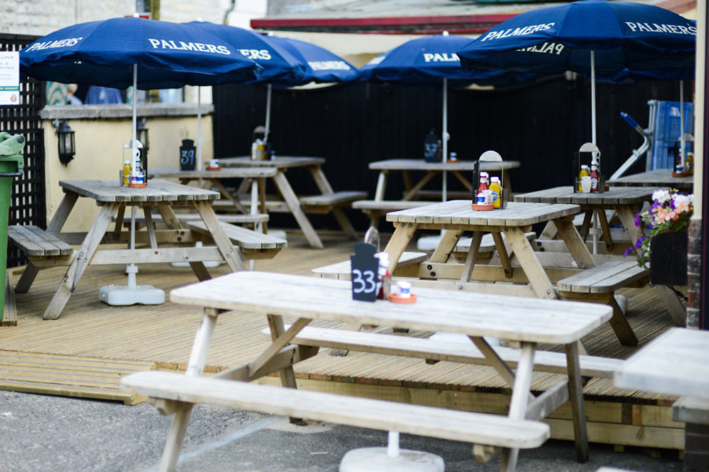 Hotel Cobb Arms Lyme Regis Esterno foto